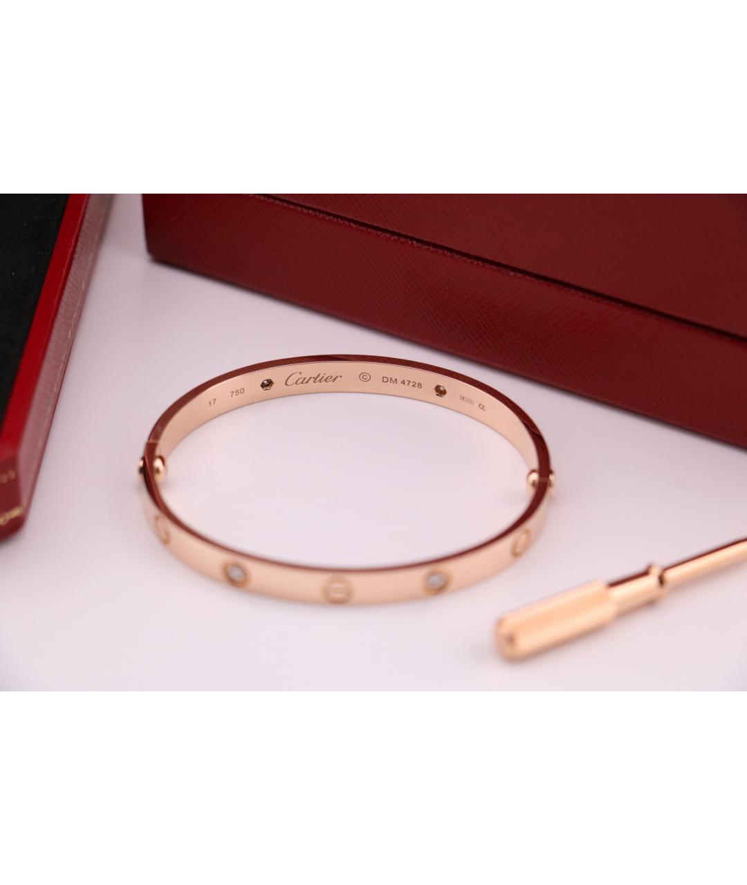 CARTIER Золотой браслет из розового золота, фото 6