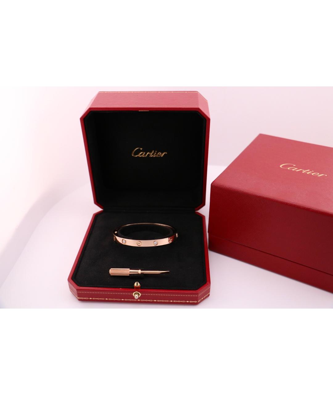CARTIER Золотой браслет из розового золота, фото 2
