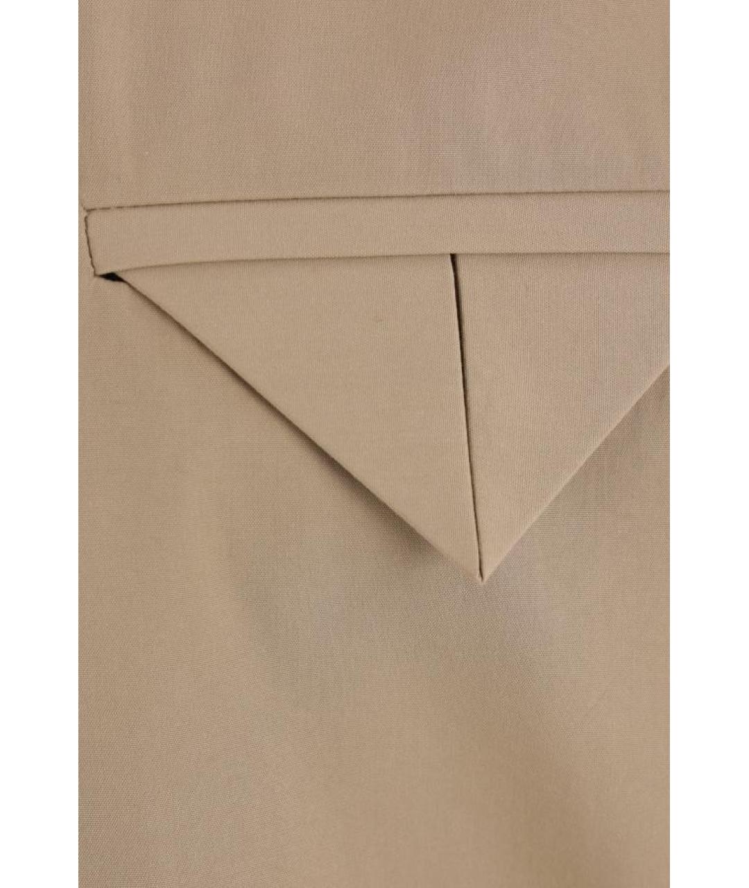 BOTTEGA VENETA Бежевая хлопковая куртка, фото 3