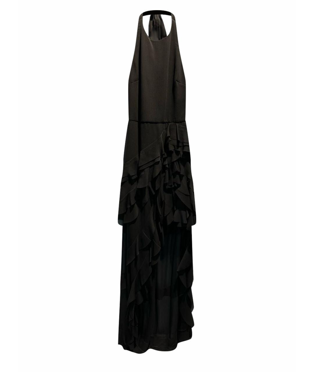 ALICE+OLIVIA Черное полиэстеровое вечернее платье, фото 1