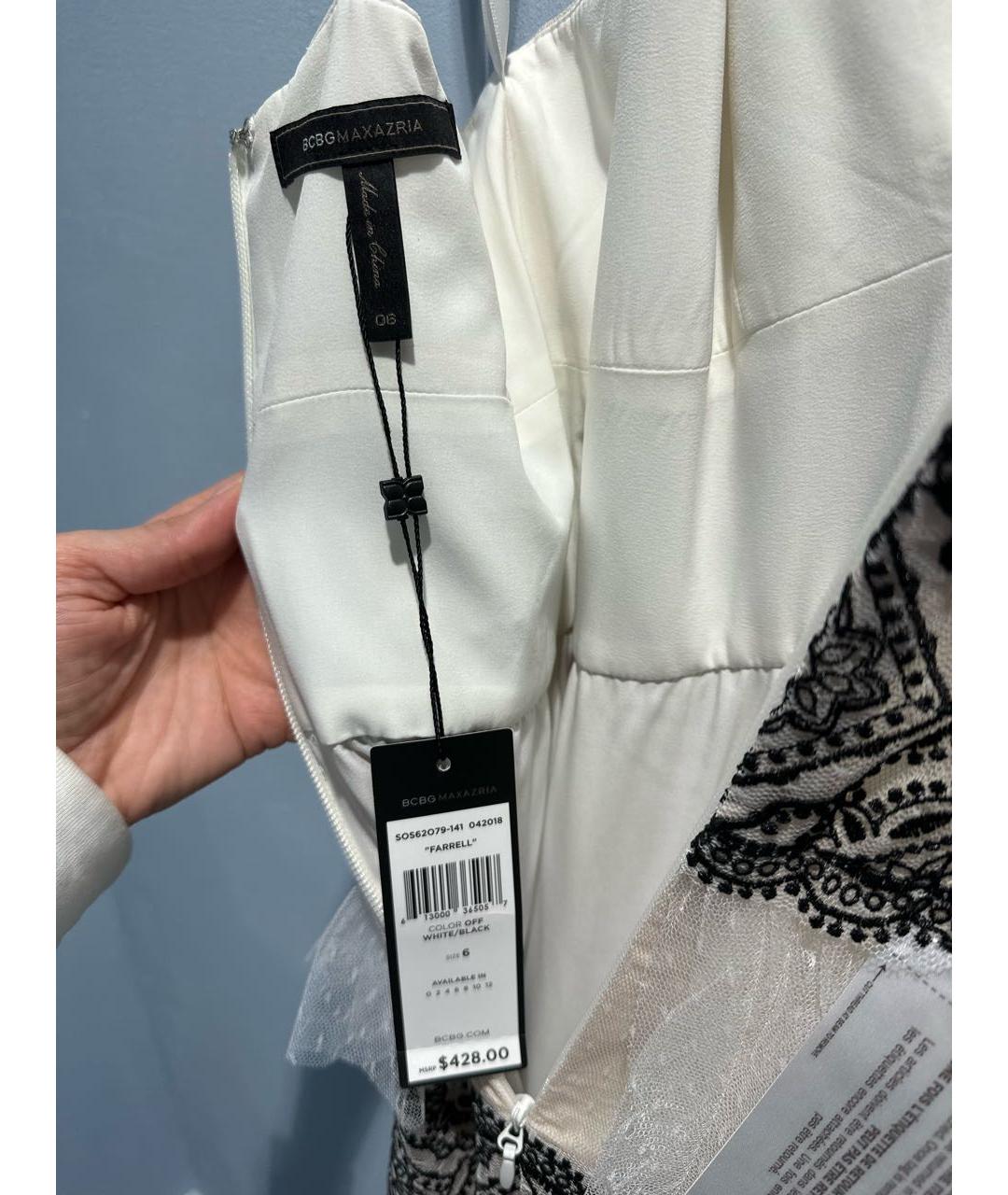 BCBG MAXAZRIA Мульти полиэстеровое вечернее платье, фото 3