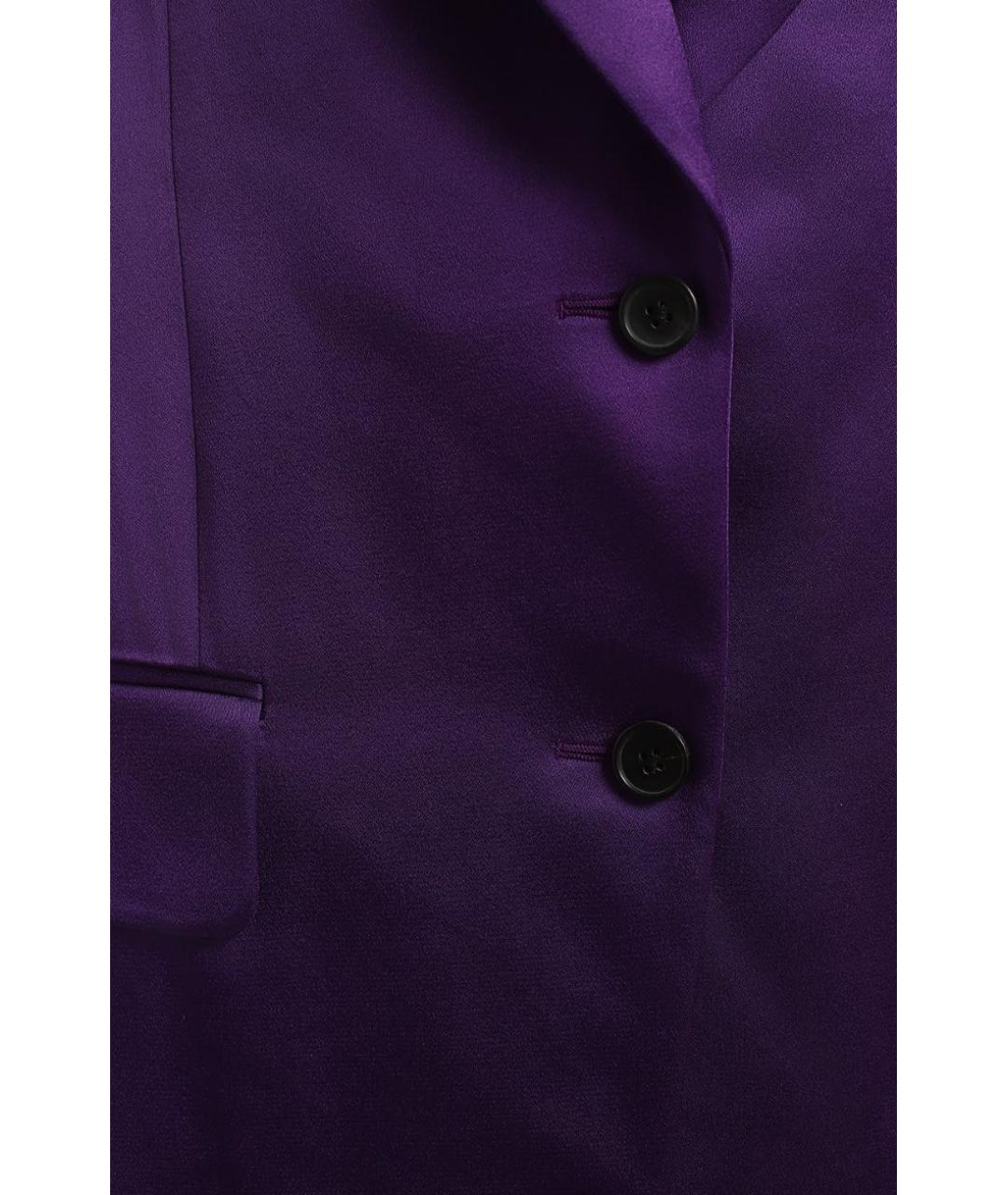 TOM FORD Фиолетовый ацетатный жакет/пиджак, фото 3