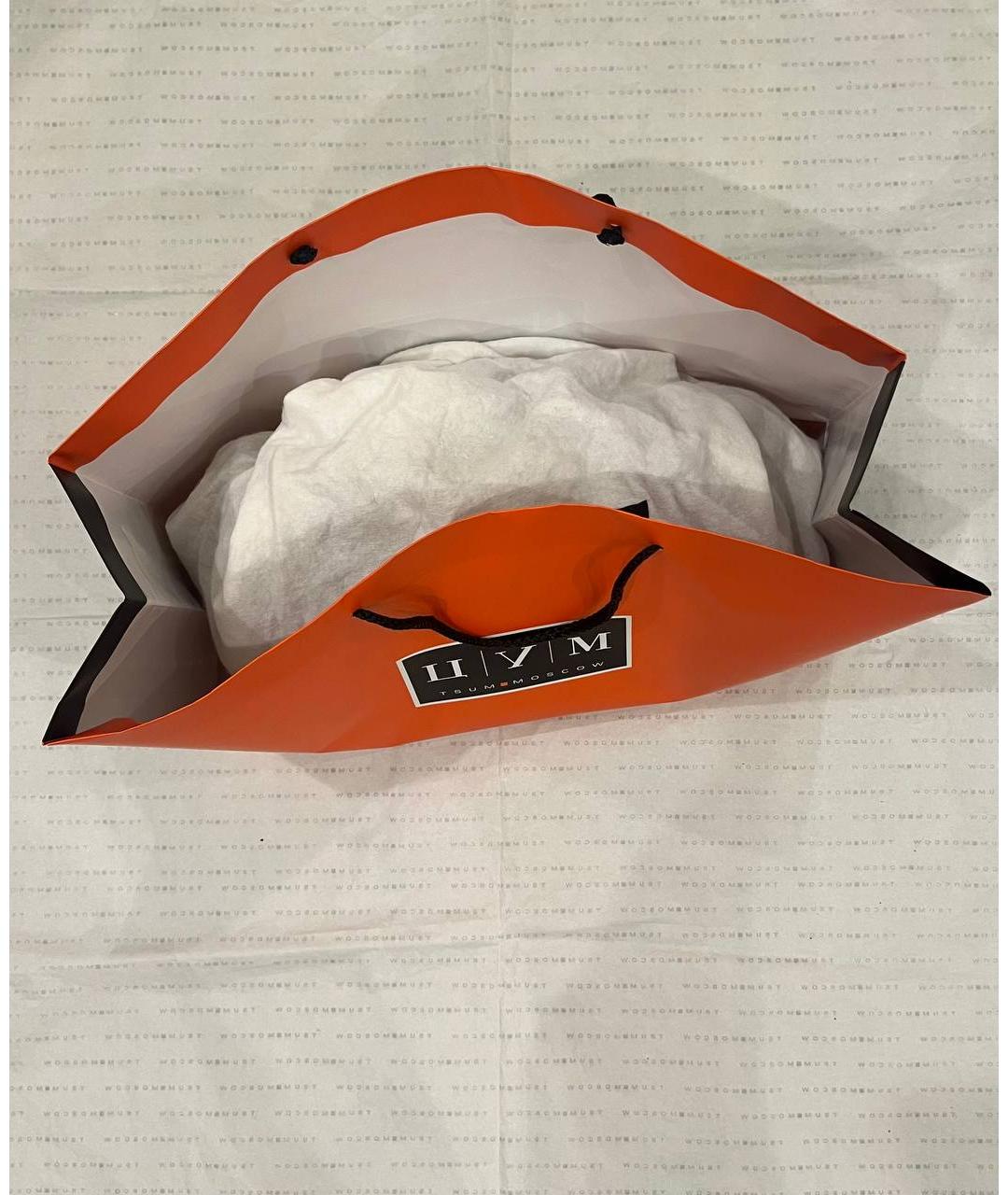 ELISABETTA FRANCHI Черная кожаная сумка с короткими ручками, фото 9