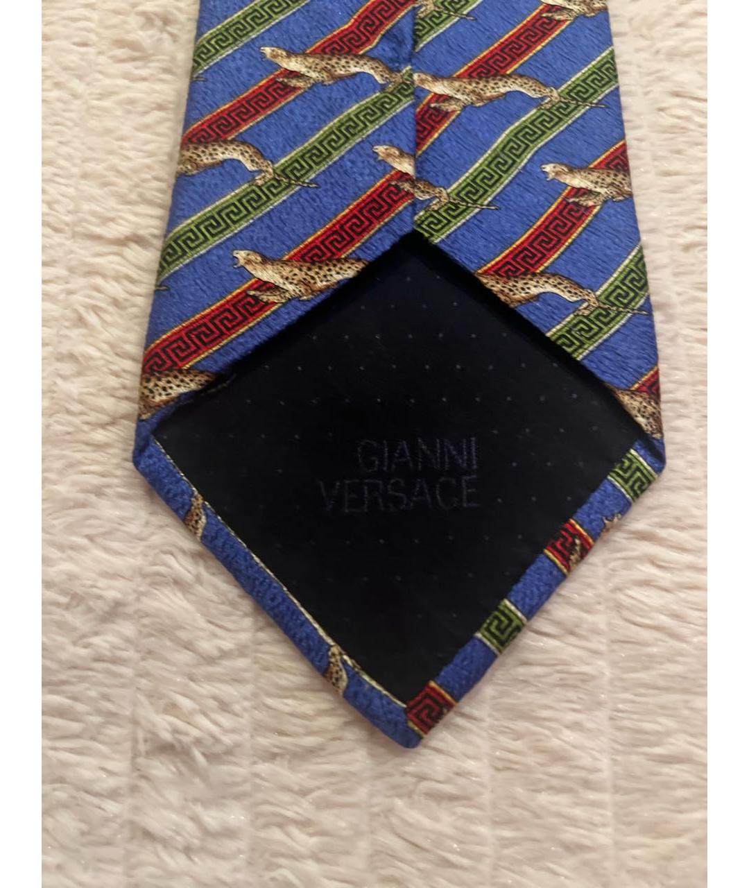 VERSACE Мульти шелковый галстук, фото 4