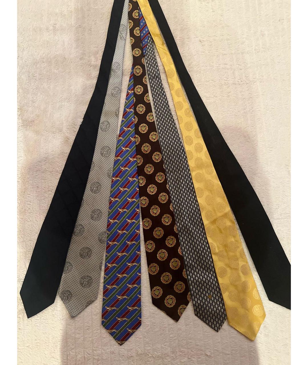VERSACE Мульти шелковый галстук, фото 6