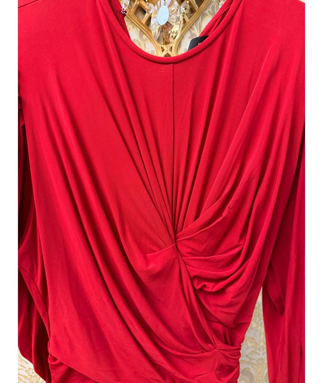 ISABEL MARANT Красное платье, фото 4