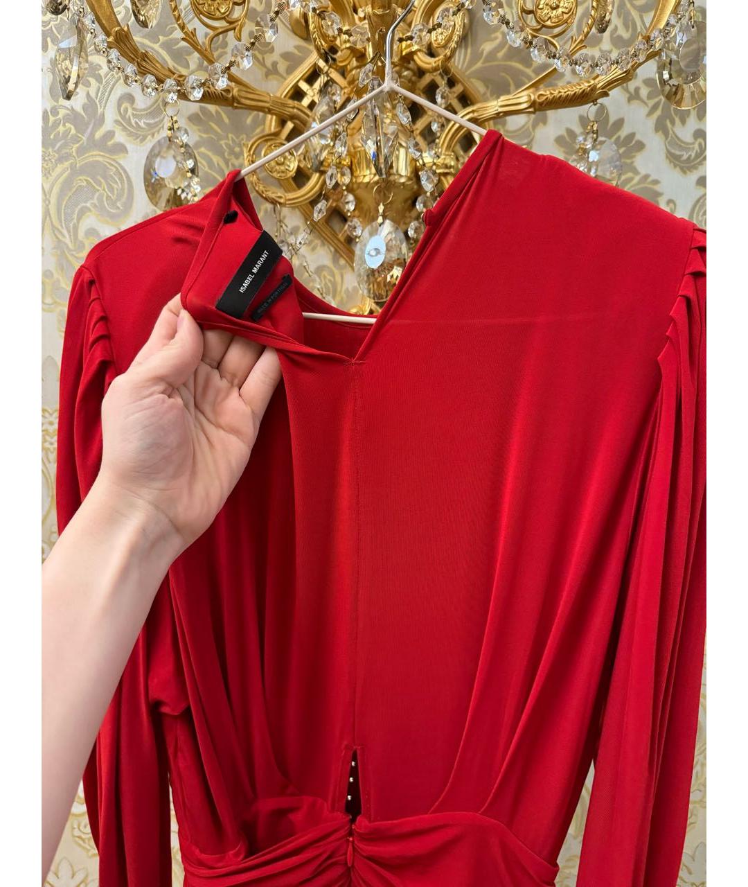 ISABEL MARANT Красное платье, фото 3