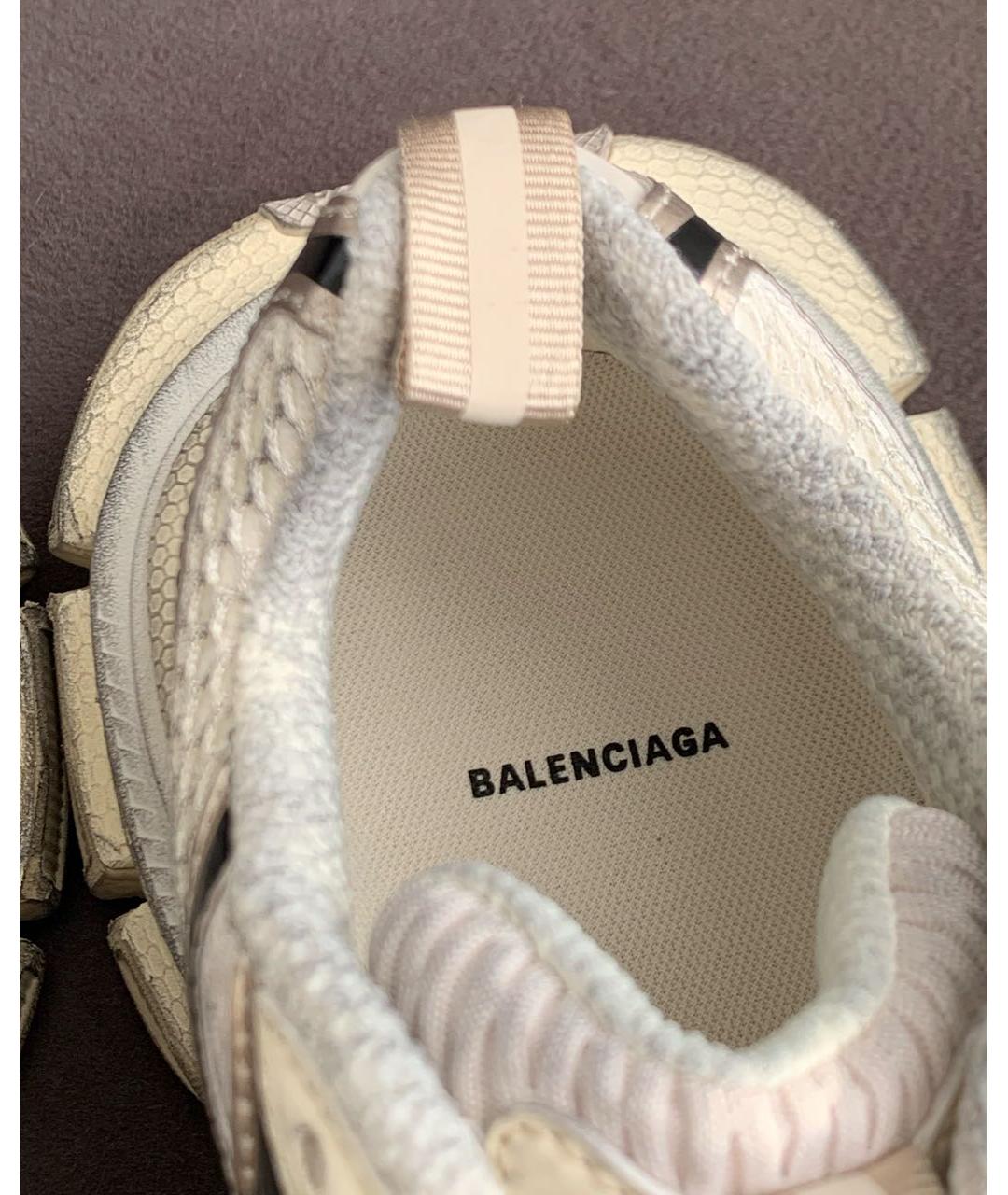 BALENCIAGA Серые текстильные кроссовки, фото 6