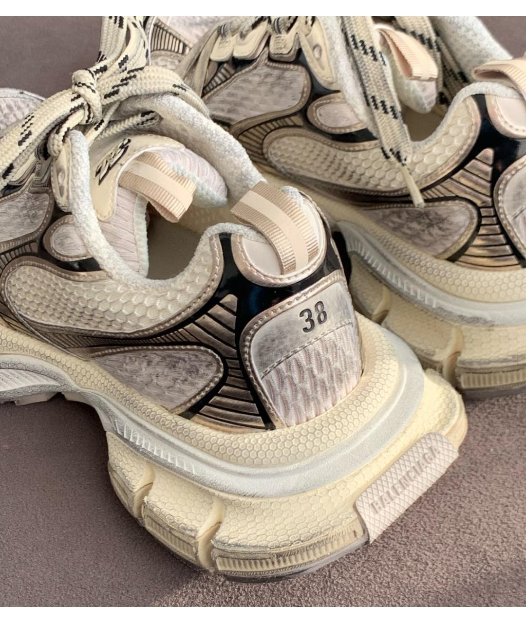 BALENCIAGA Серые текстильные кроссовки, фото 3