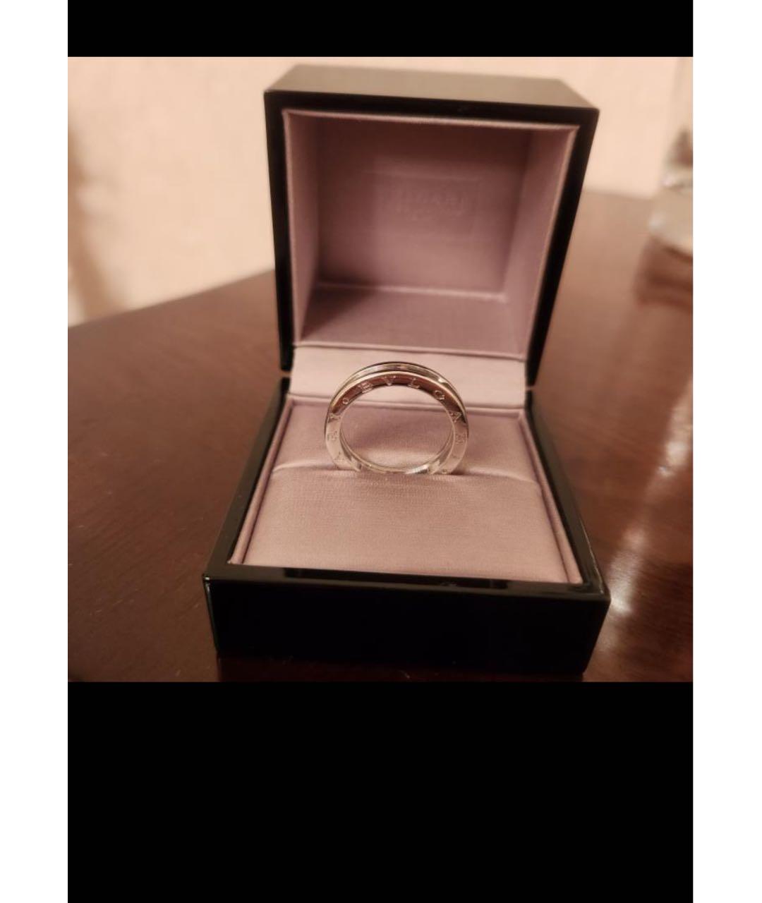 BVLGARI Серебряное кольцо из белого золота, фото 5