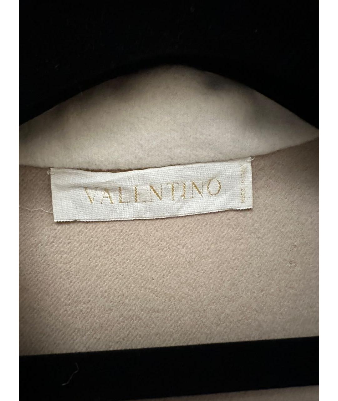 VALENTINO Белое шерстяное пальто, фото 5
