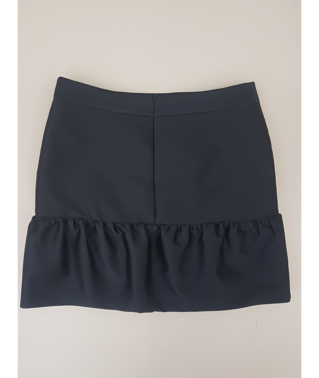 MOSCHINO Черная шелковая юбка мини, фото 2