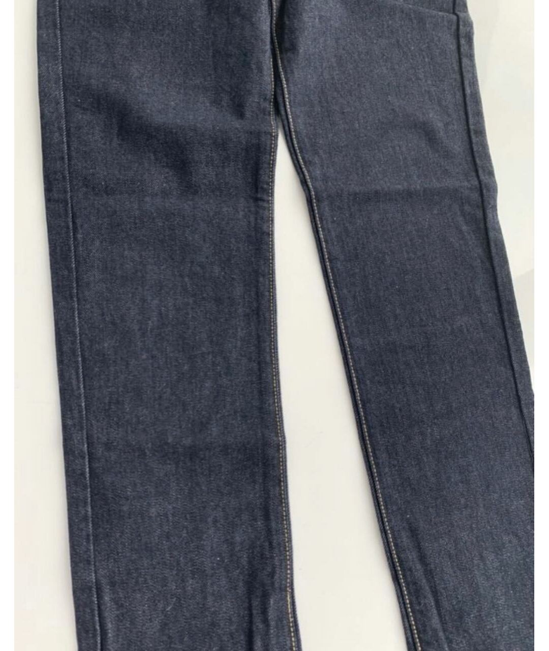 BURBERRY Темно-синие хлопковые детские джинсы, фото 6