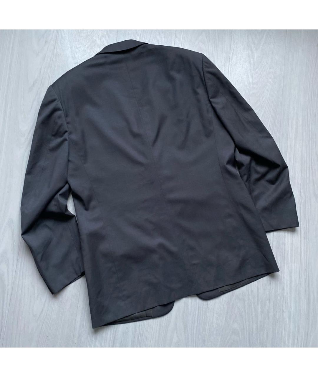 PAL ZILERI Антрацитовый шерстяной пиджак, фото 6