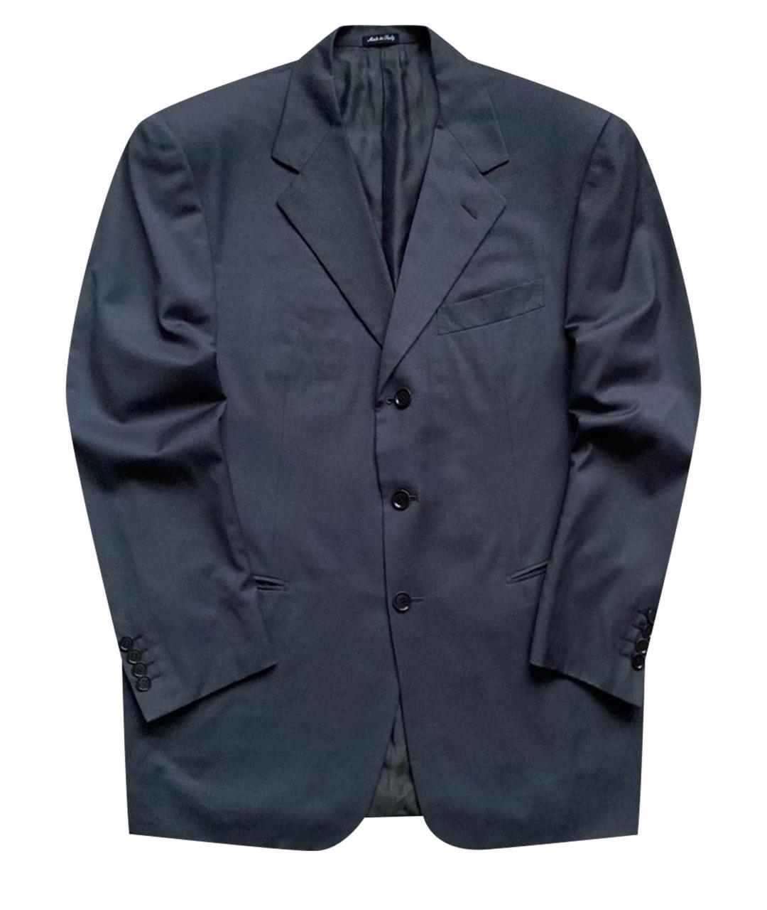 PAL ZILERI Антрацитовый шерстяной пиджак, фото 1