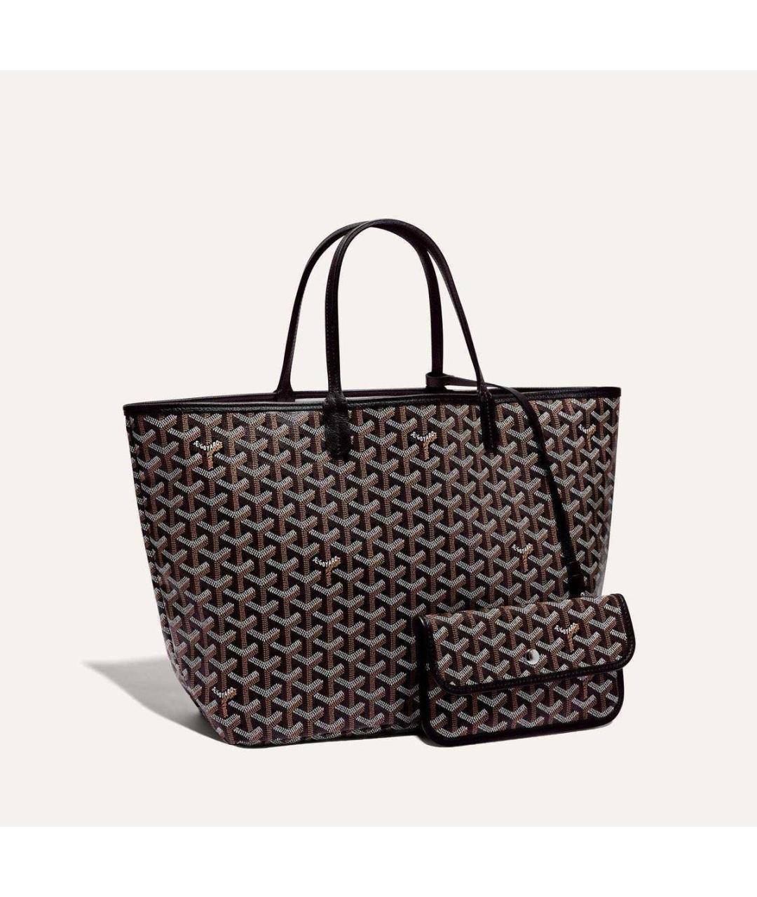 GOYARD Черная сумка тоут, фото 6