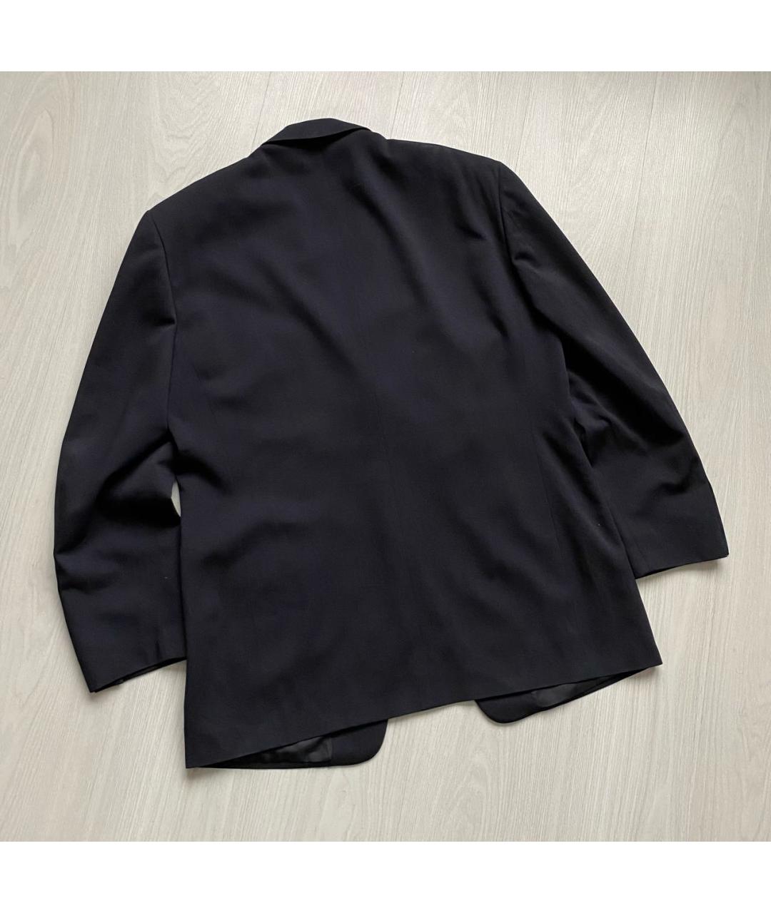 PAL ZILERI Темно-синий шерстяной пиджак, фото 5