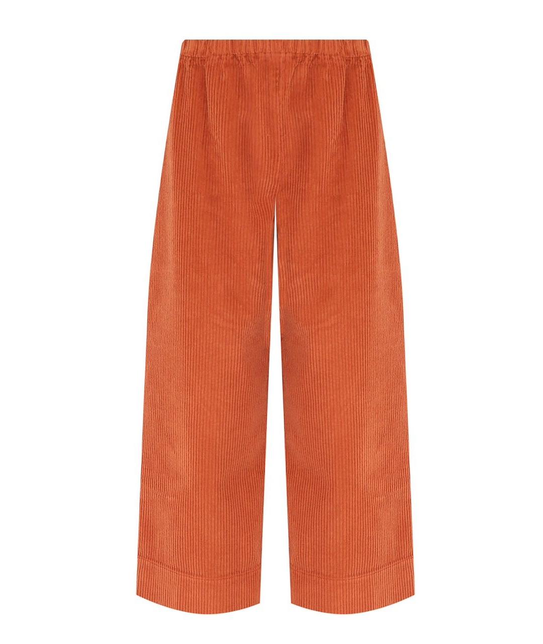 IL GUFO Оранжевое хлопковые брюки и шорты, фото 1