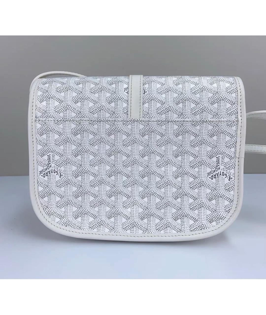 GOYARD Белая сумка через плечо, фото 3