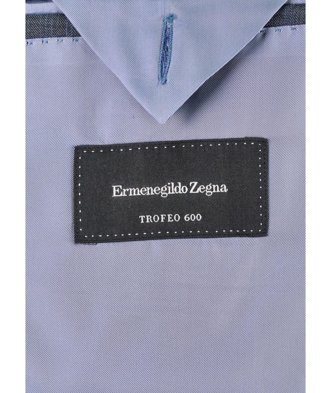 ERMENEGILDO ZEGNA Антрацитовый классический костюм, фото 2