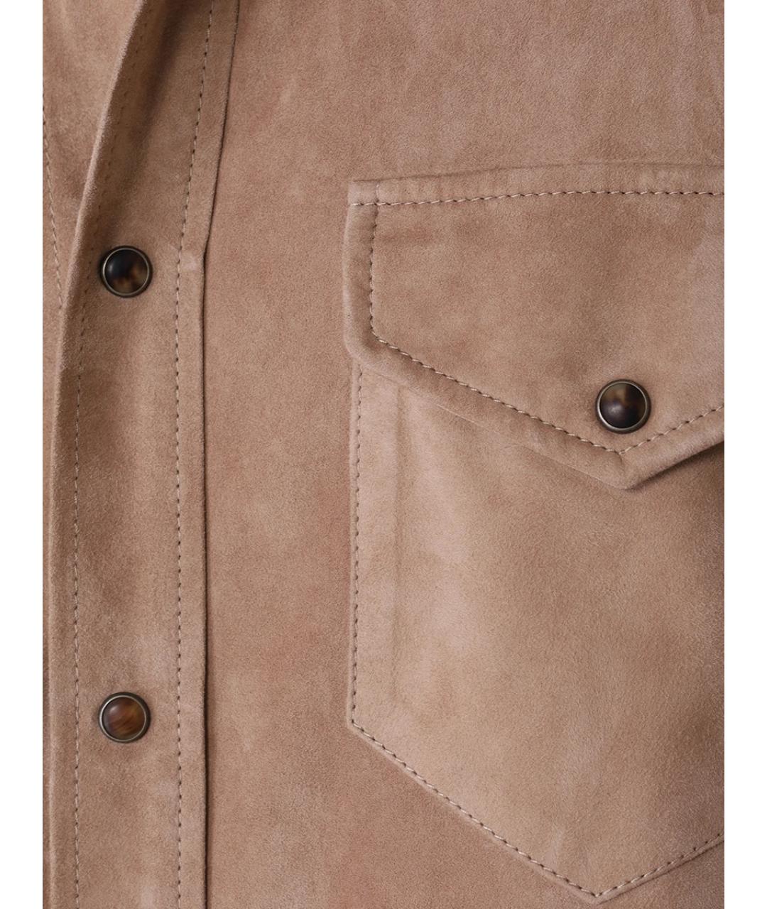 BRUNELLO CUCINELLI Бежевая куртка, фото 5