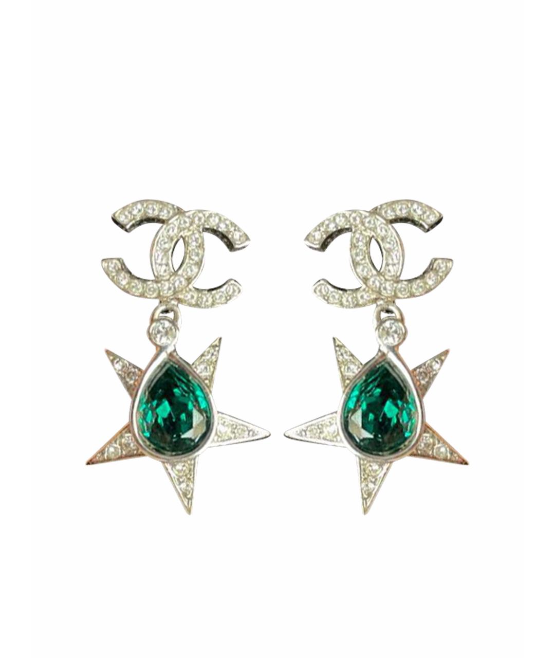 CHANEL Золотые серьги, фото 1