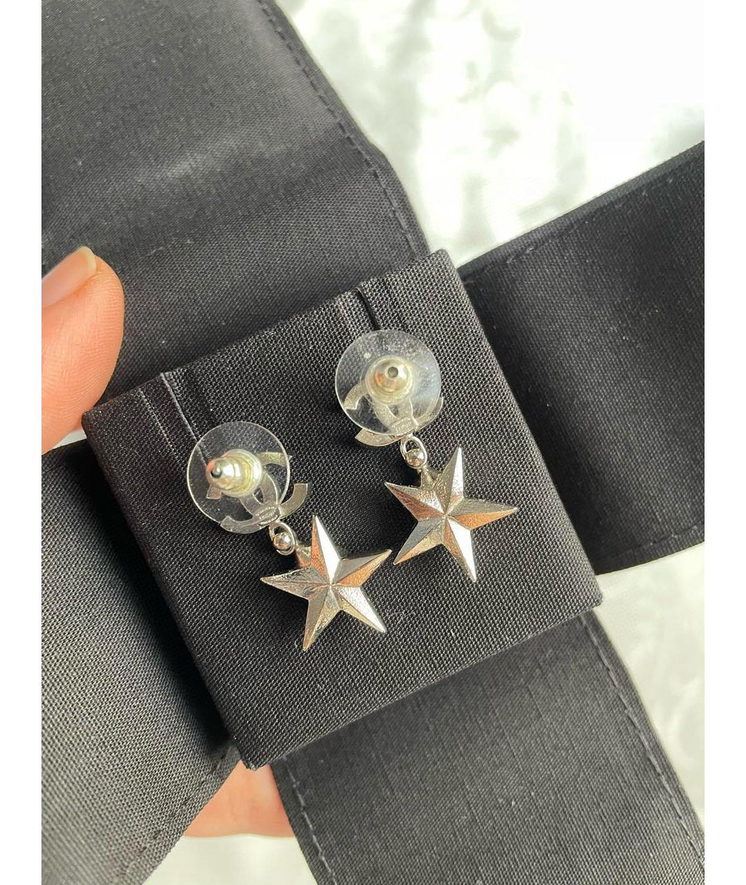 CHANEL Золотые серьги, фото 2