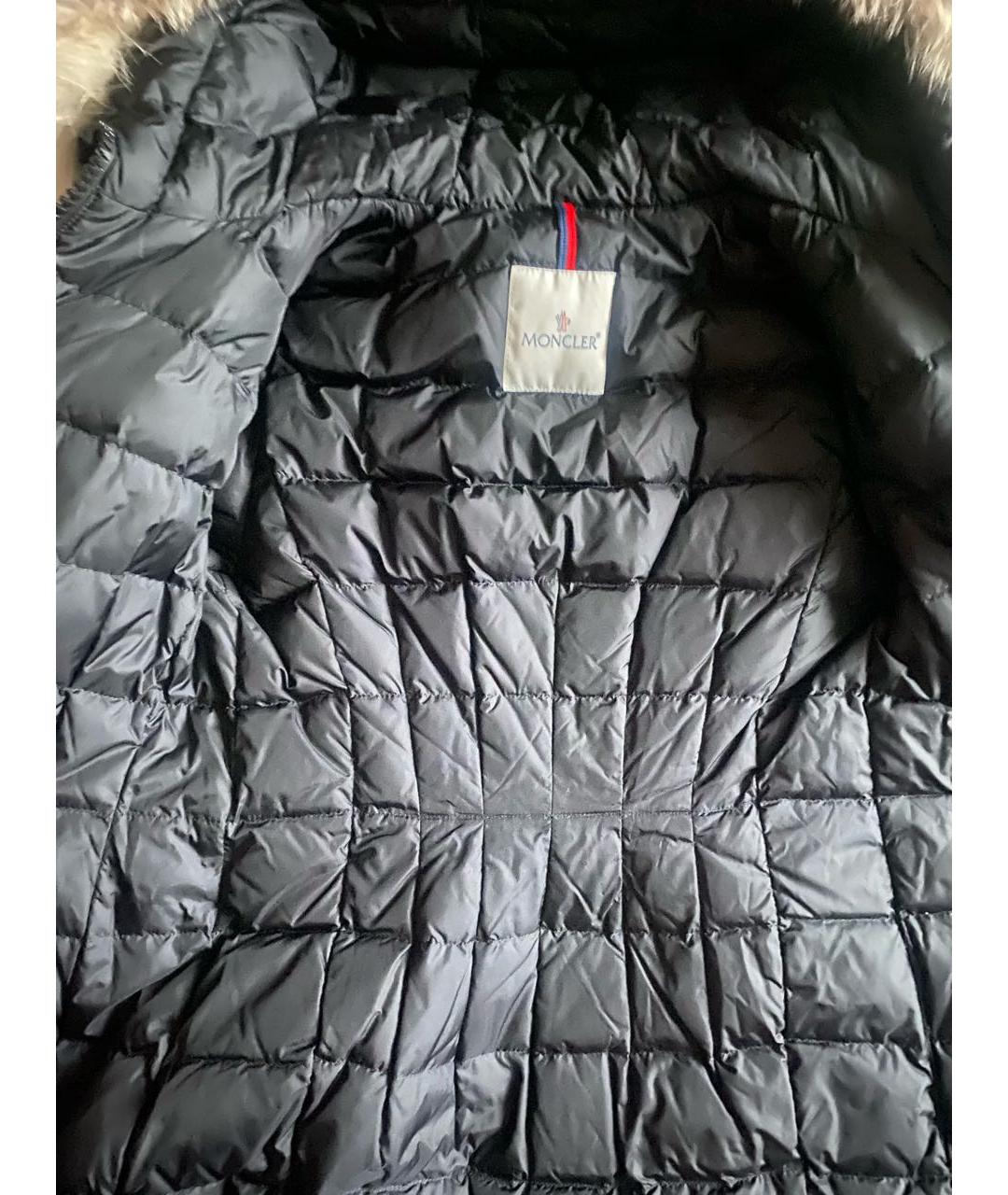 MONCLER Хаки пуховик, фото 3