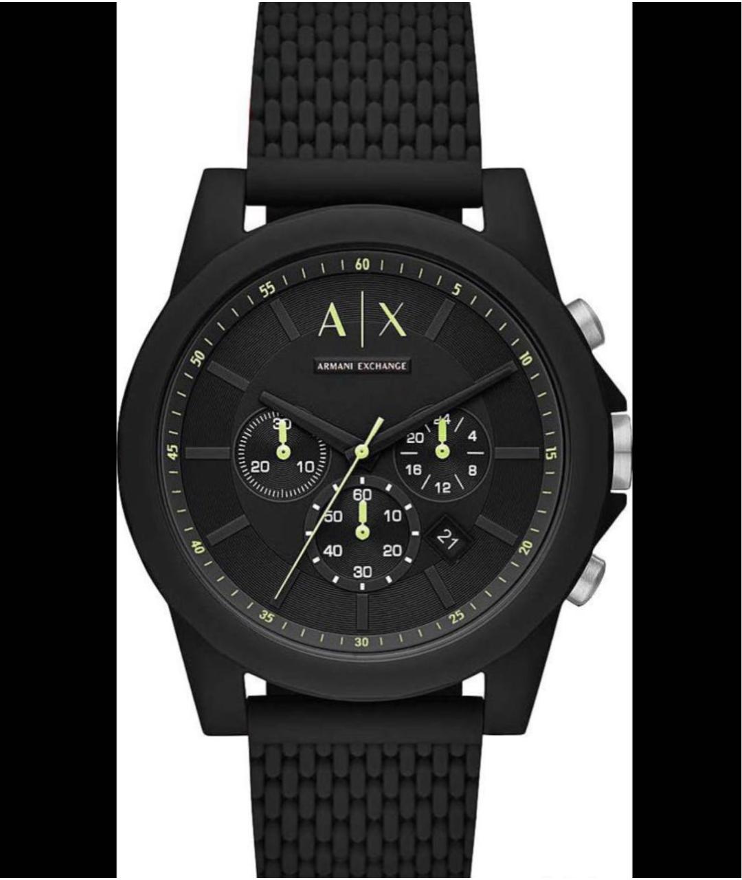 ARMANI EXCHANGE Черные часы, фото 9