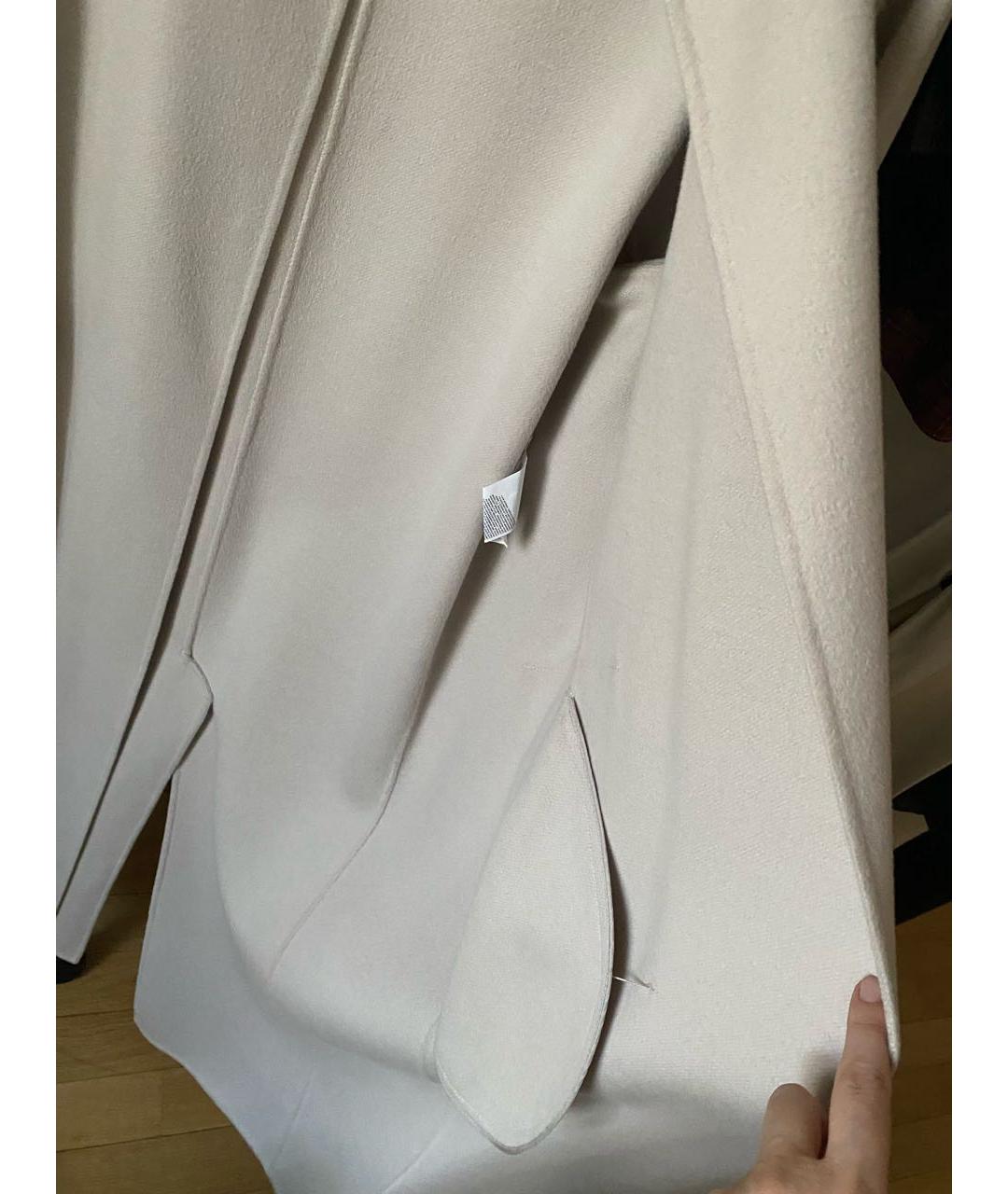 'S MAX MARA Серое шерстяное пальто, фото 5