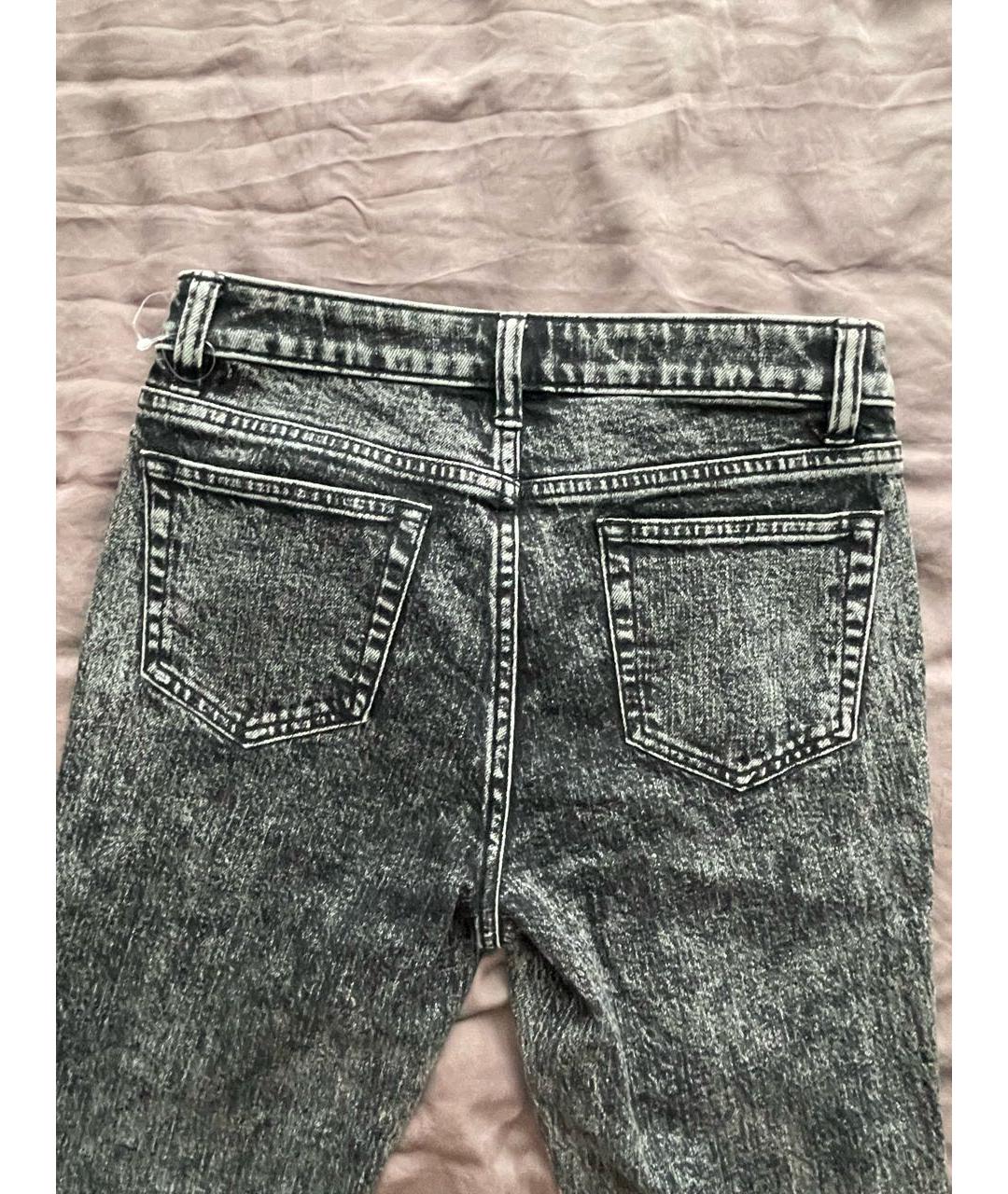 MICHAEL KORS Антрацитовые хлопковые джинсы слим, фото 2