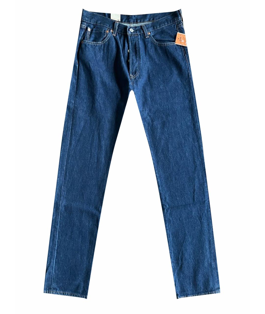 LEVI'S Темно-синие прямые джинсы, фото 1