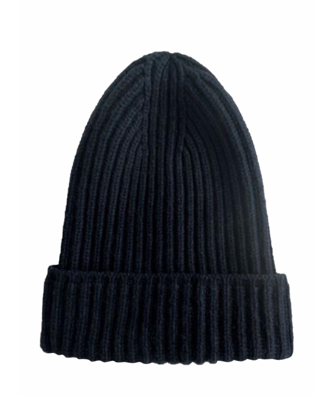 SVEVO Темно-синяя кашемировая шапка, фото 1