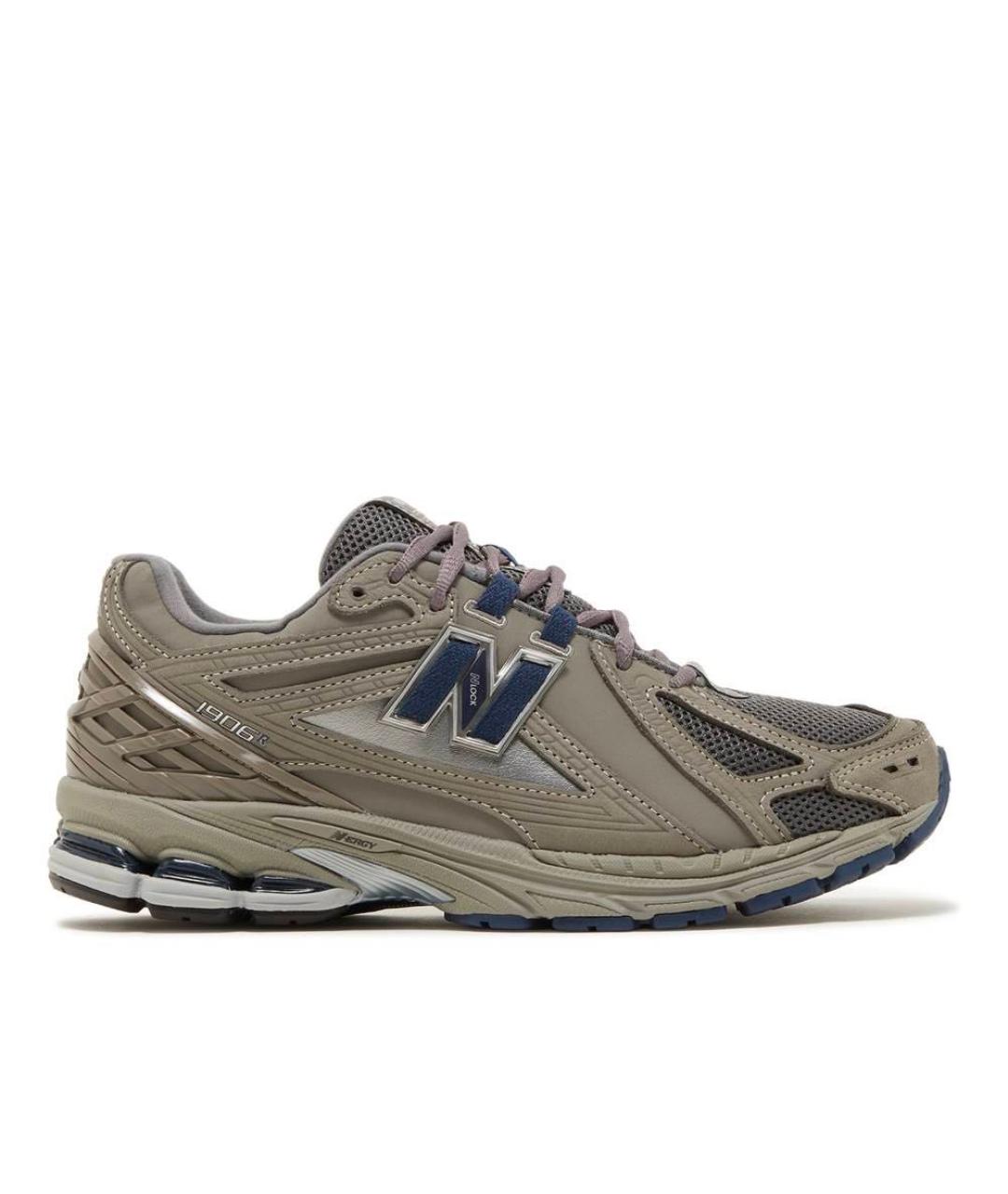 NEW BALANCE Хаки кожаные кроссовки, фото 5