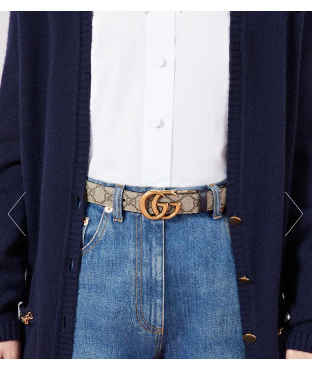 GUCCI Кожаный ремень, фото 2