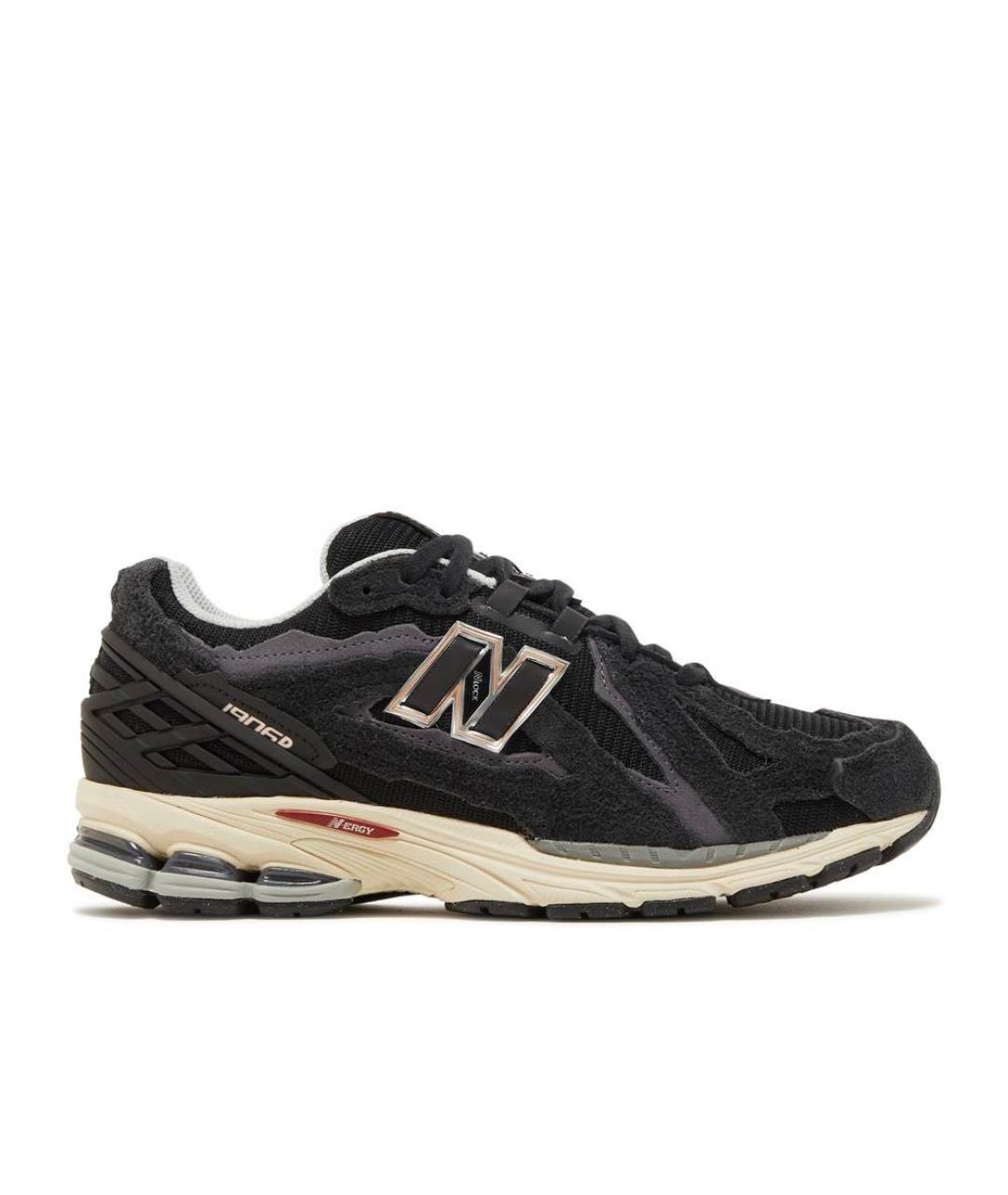 NEW BALANCE Черные замшевые низкие кроссовки / кеды, фото 5