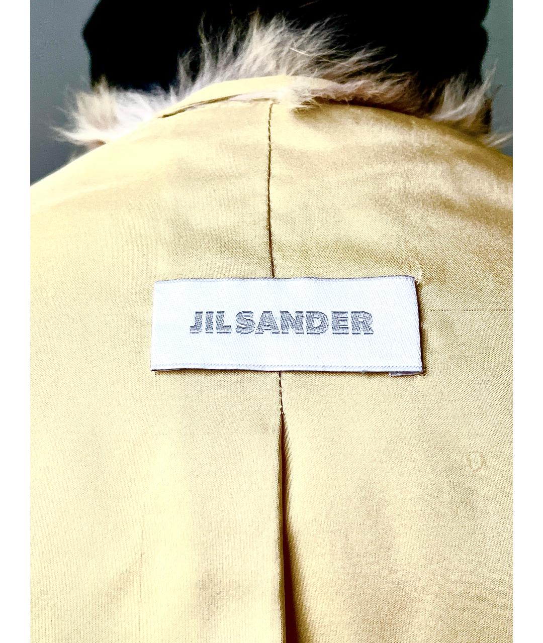 JIL SANDER Меховая шуба, фото 4