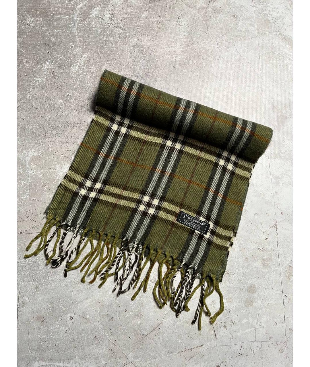 Burberry 2025 scarf green