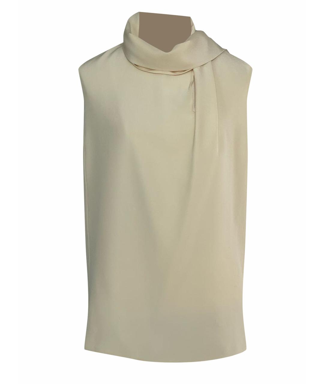 HERMES PRE-OWNED Белая шелковая блузы, фото 1