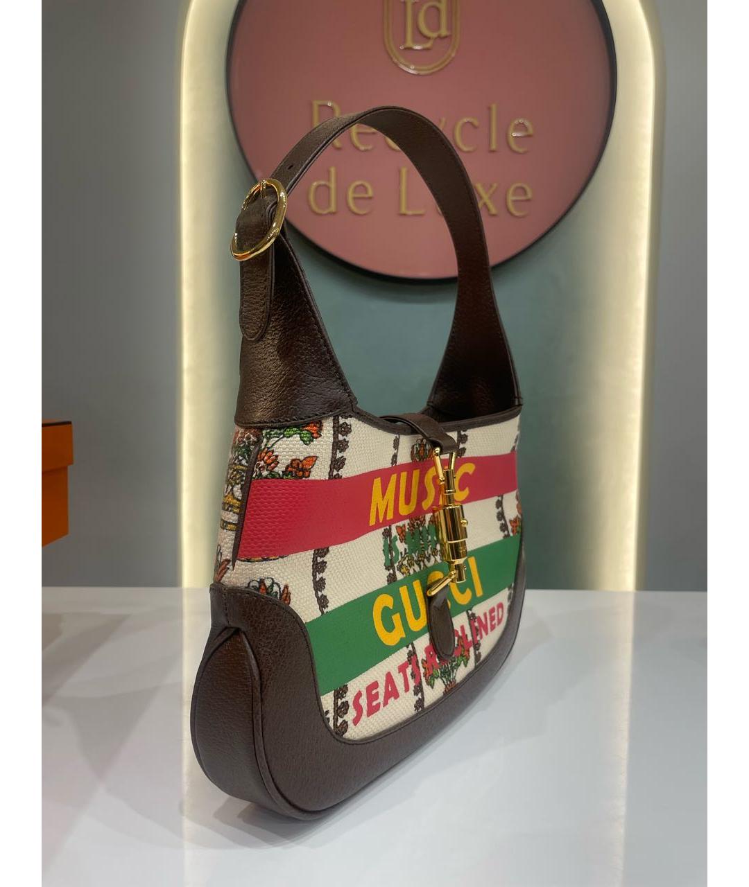 GUCCI Коричневая сумка с короткими ручками, фото 2
