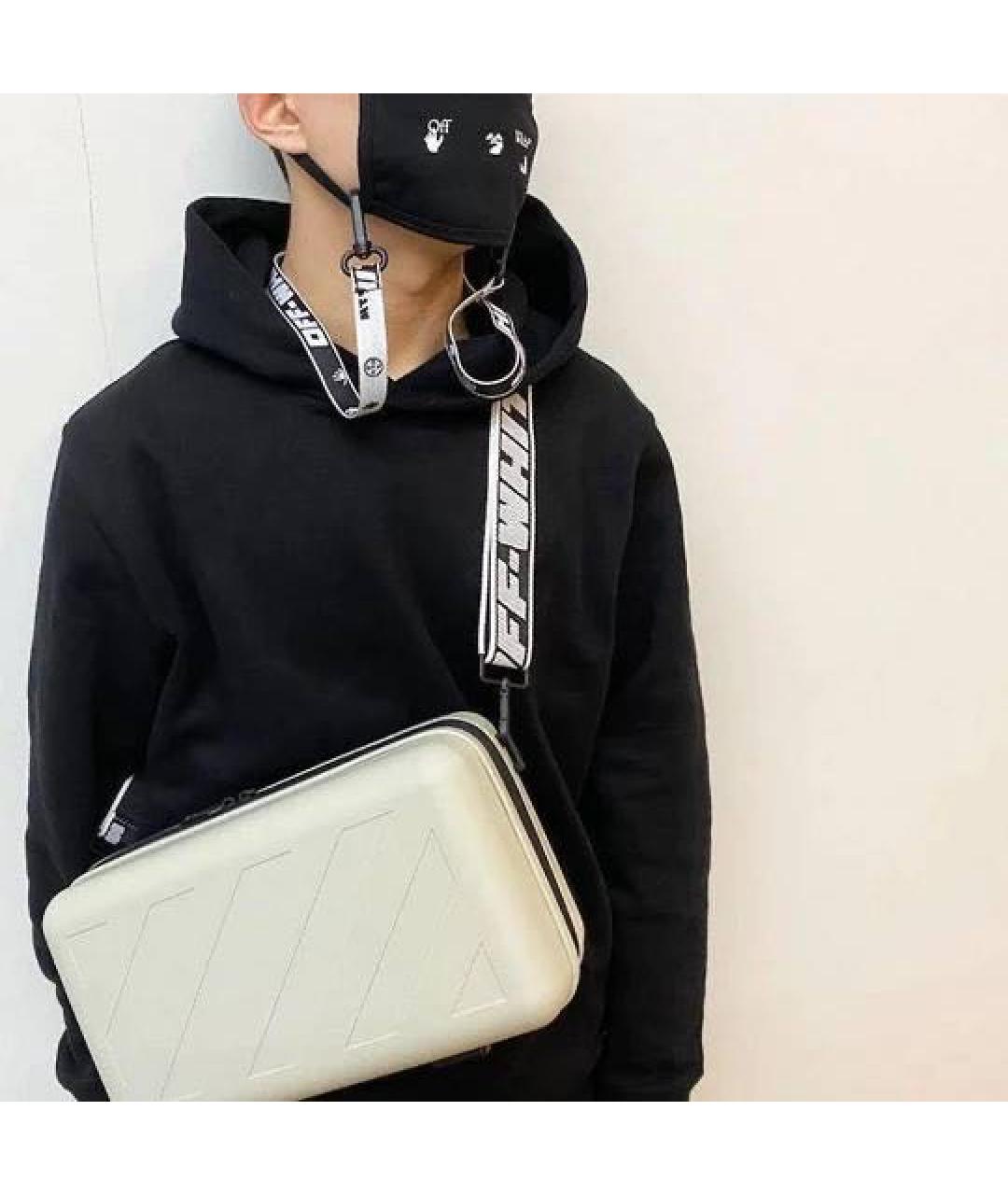 OFF-WHITE Серая дорожная/спортивная сумка, фото 4