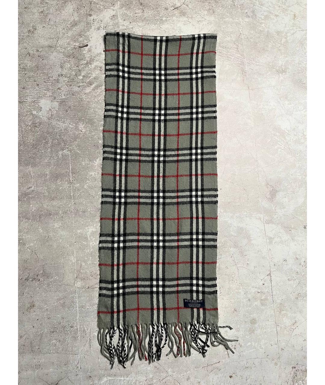 Burberry scarf gray hotsell