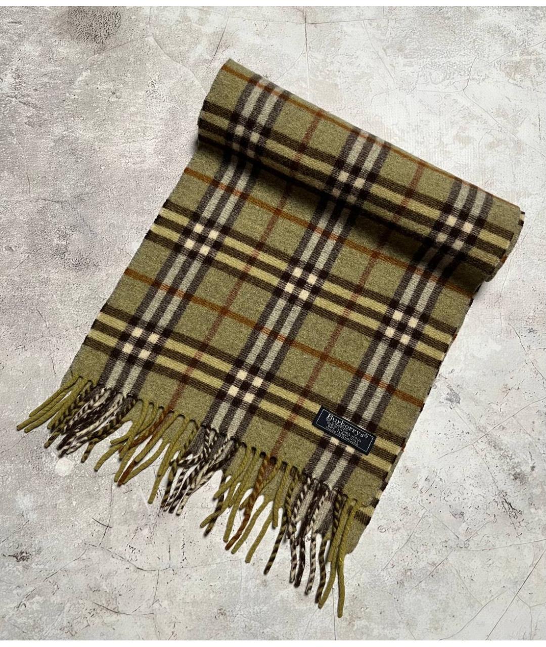 BURBERRY Шерстяной шарф, фото 7