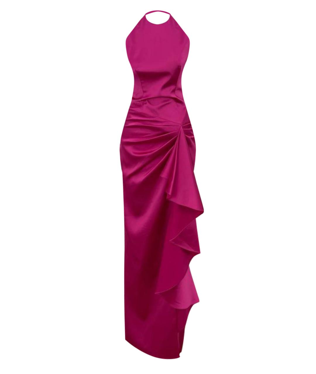 RASARIO Фуксия полиэстеровое вечернее платье, фото 1