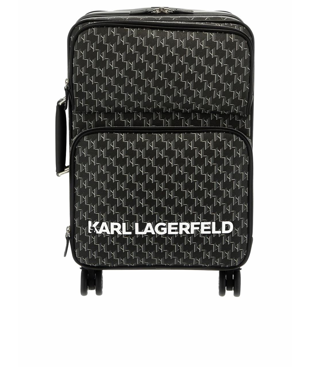KARL LAGERFELD Черный чемодан, фото 1