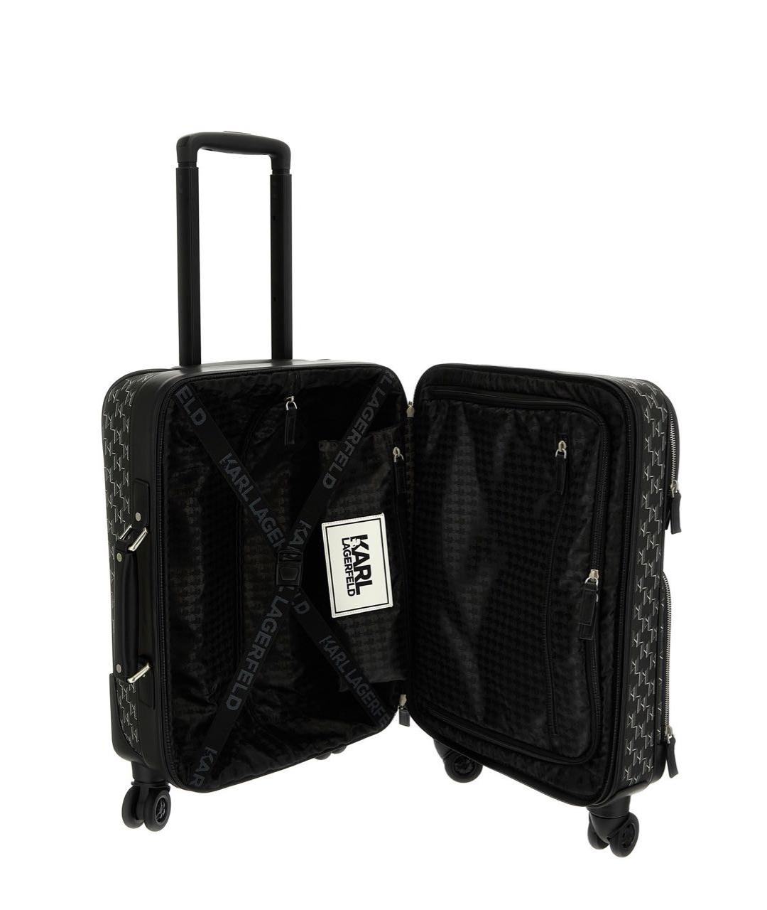 KARL LAGERFELD Черный чемодан, фото 7