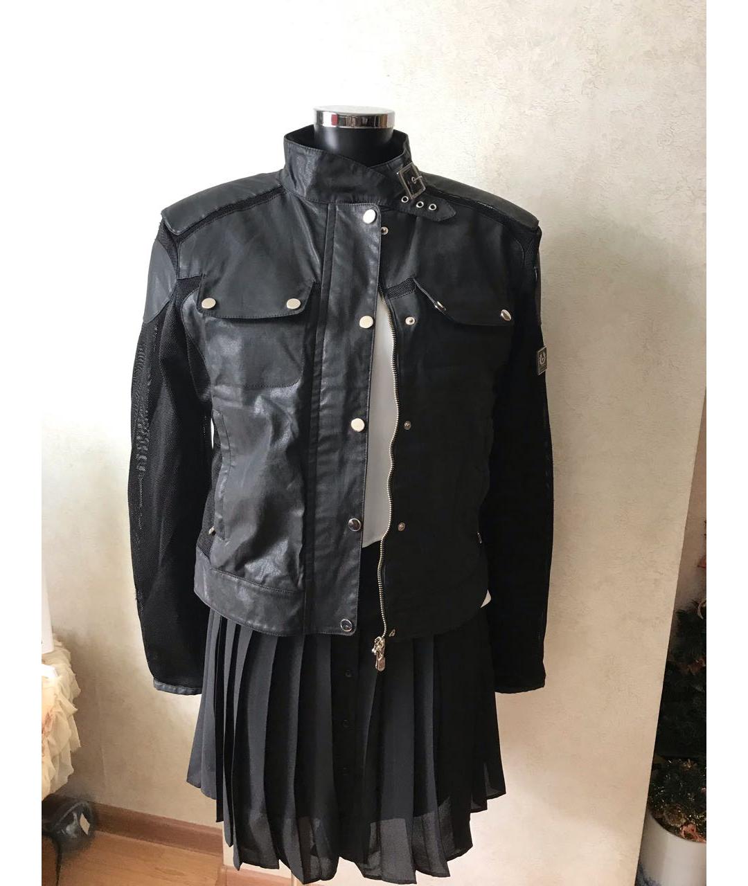 BELSTAFF Черная хлопковая куртка, фото 9