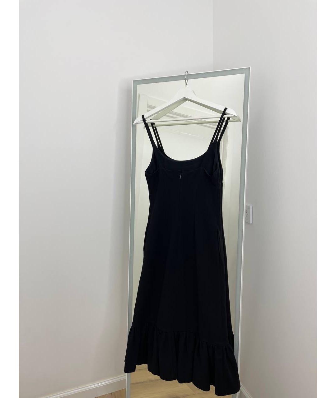 GUCCI Черное вискозное коктейльное платье, фото 6