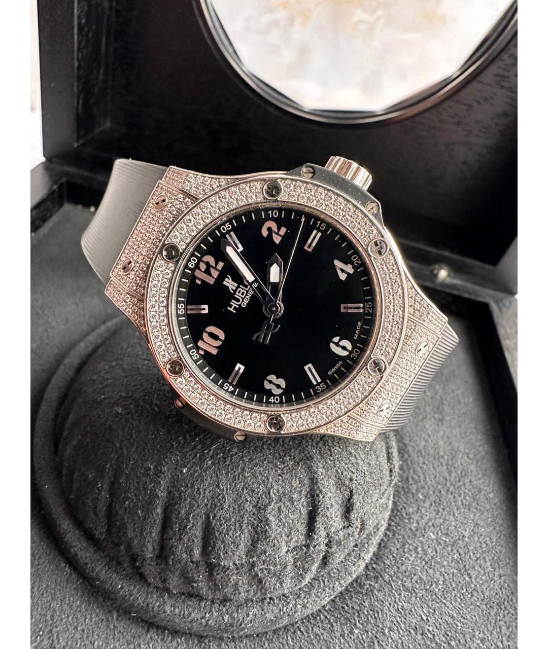 HUBLOT Черные металлические часы, фото 7