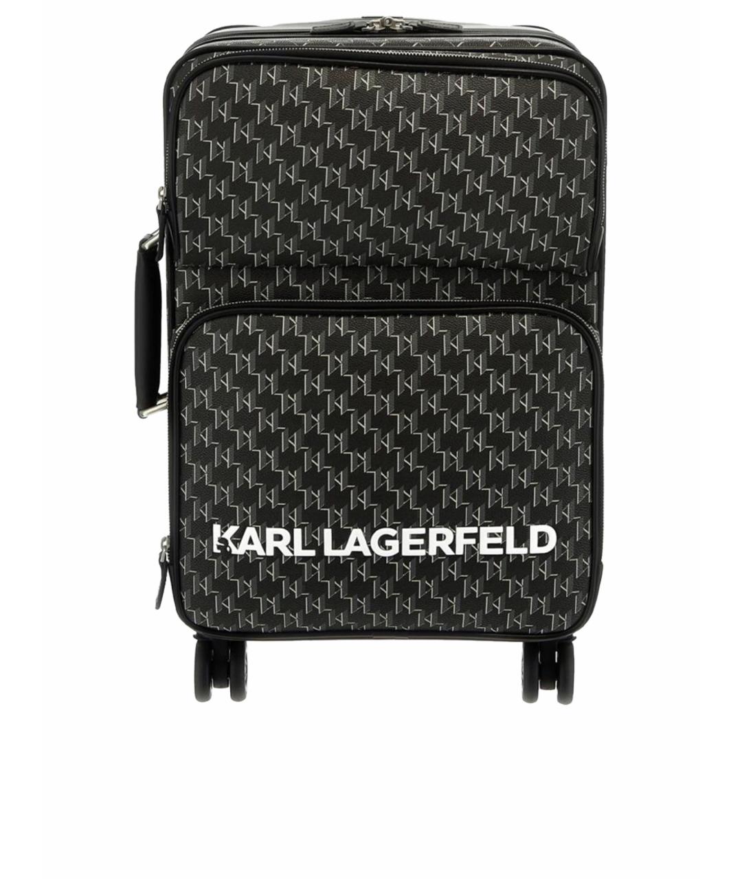 KARL LAGERFELD Черный чемодан, фото 1